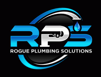 Rogue Plumbing Solutions logo design by Bananalicious