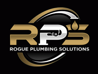 Rogue Plumbing Solutions logo design by Bananalicious