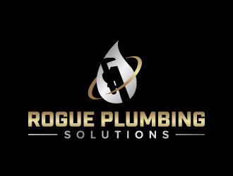 Rogue Plumbing Solutions logo design by jaize