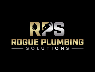 Rogue Plumbing Solutions logo design by jaize