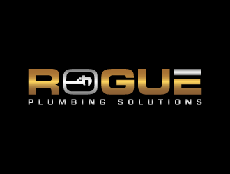 Rogue Plumbing Solutions logo design by denfransko