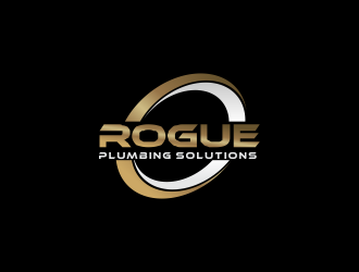 Rogue Plumbing Solutions logo design by MUNAROH
