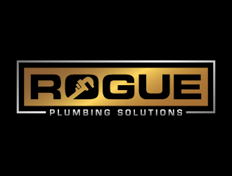 Rogue Plumbing Solutions logo design by denfransko