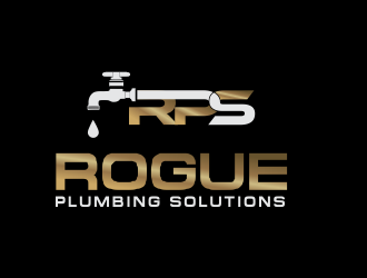 Rogue Plumbing Solutions logo design by MUNAROH