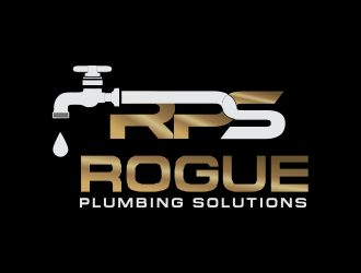 Rogue Plumbing Solutions logo design by MUNAROH