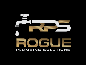 Rogue Plumbing Solutions logo design by MUNAROH