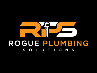 Rogue Plumbing Solutions logo design by denfransko