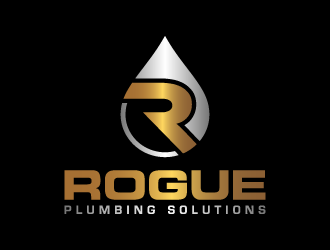 Rogue Plumbing Solutions logo design by denfransko