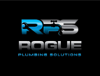 Rogue Plumbing Solutions logo design by il-in