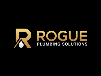 Rogue Plumbing Solutions logo design by lexipej
