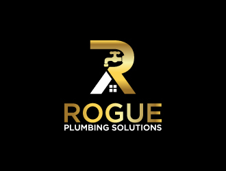 Rogue Plumbing Solutions logo design by Creativeminds