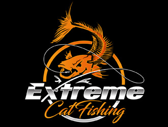 Extreme CatFishing logo design by DreamLogoDesign