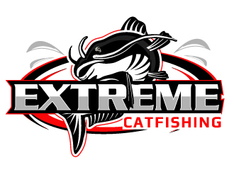 Extreme CatFishing logo design by LucidSketch