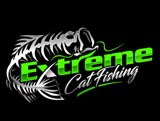 Extreme CatFishing logo design by REDCROW