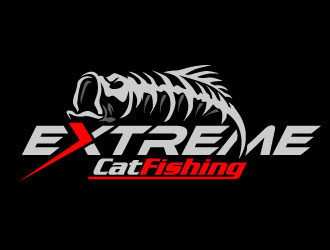 Extreme CatFishing logo design by REDCROW