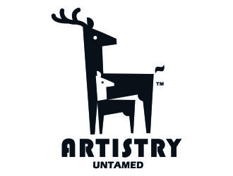 Artistry Untamed  logo design by epscreation