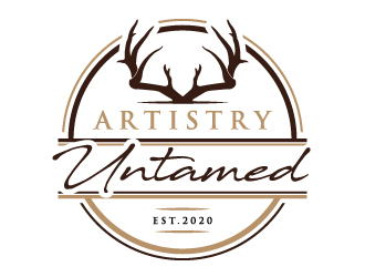 Artistry Untamed  logo design by akilis13