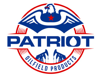 PATRIOT OILFIELD PRODUCTS logo design by DreamLogoDesign
