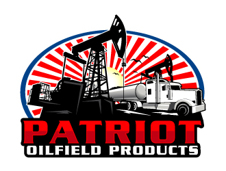 PATRIOT OILFIELD PRODUCTS logo design by Suvendu