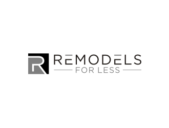 Remodels for Less logo design by johana