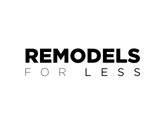 Remodels for Less logo design by GemahRipah