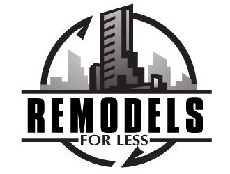 Remodels for Less logo design by Suvendu