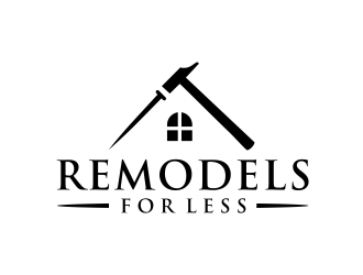 Remodels for Less logo design by GassPoll