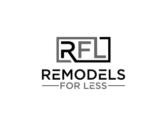 Remodels for Less logo design by Walv