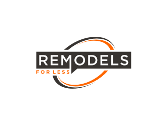 Remodels for Less logo design by Artomoro