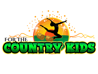 For the Country Kids logo design by 3Dlogos