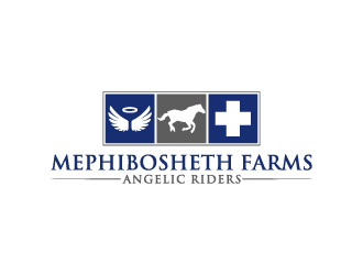 Mephibosheth Farms Angelic Riders logo design by Creativeminds