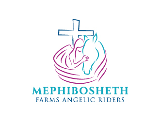 Mephibosheth Farms Angelic Riders logo design by sakarep