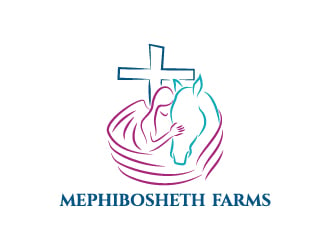 Mephibosheth Farms Angelic Riders logo design by sakarep