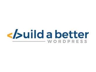 Build a Better Wordpress logo design by logogeek