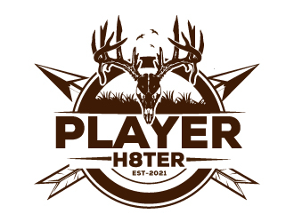 Player H8ter  logo design by Suvendu