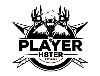 Player H8ter  logo design by Suvendu