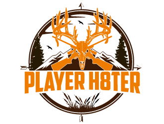 Player H8ter  logo design by Suvendu