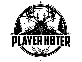 Player H8ter  logo design by Suvendu