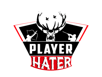 Player H8ter  logo design by LogoQueen
