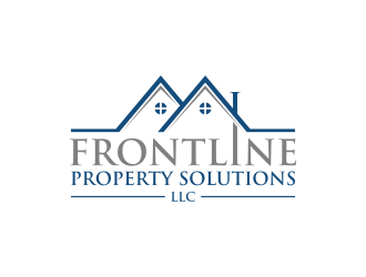Frontline Property Solutions , LLC  logo design by javaz