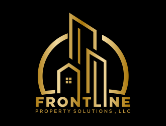 Frontline Property Solutions , LLC  logo design by Mahrein