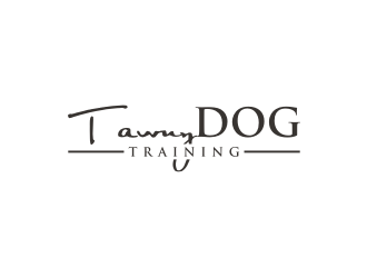 Tawny Dog Training logo design by Artomoro
