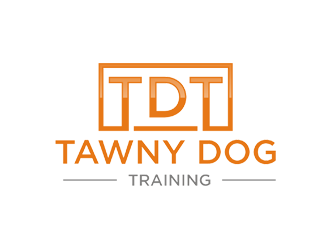 Tawny Dog Training logo design by dollarpush