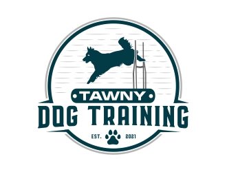 Tawny Dog Training logo design by rizuki