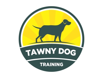 Tawny Dog Training logo design by cikiyunn