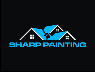 Sharp Painting  logo design by Sheilla