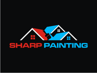 Sharp Painting  logo design by Sheilla