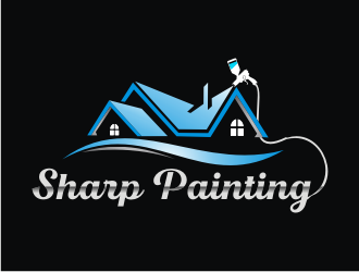 Sharp Painting  logo design by Sheilla