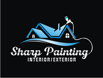 Sharp Painting  logo design by Sheilla