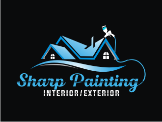 Sharp Painting  logo design by Sheilla